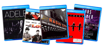 The Very Best Music/Concert Blu-ray Demo Blu-ray Discs