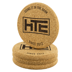 HTE Cork Coaster